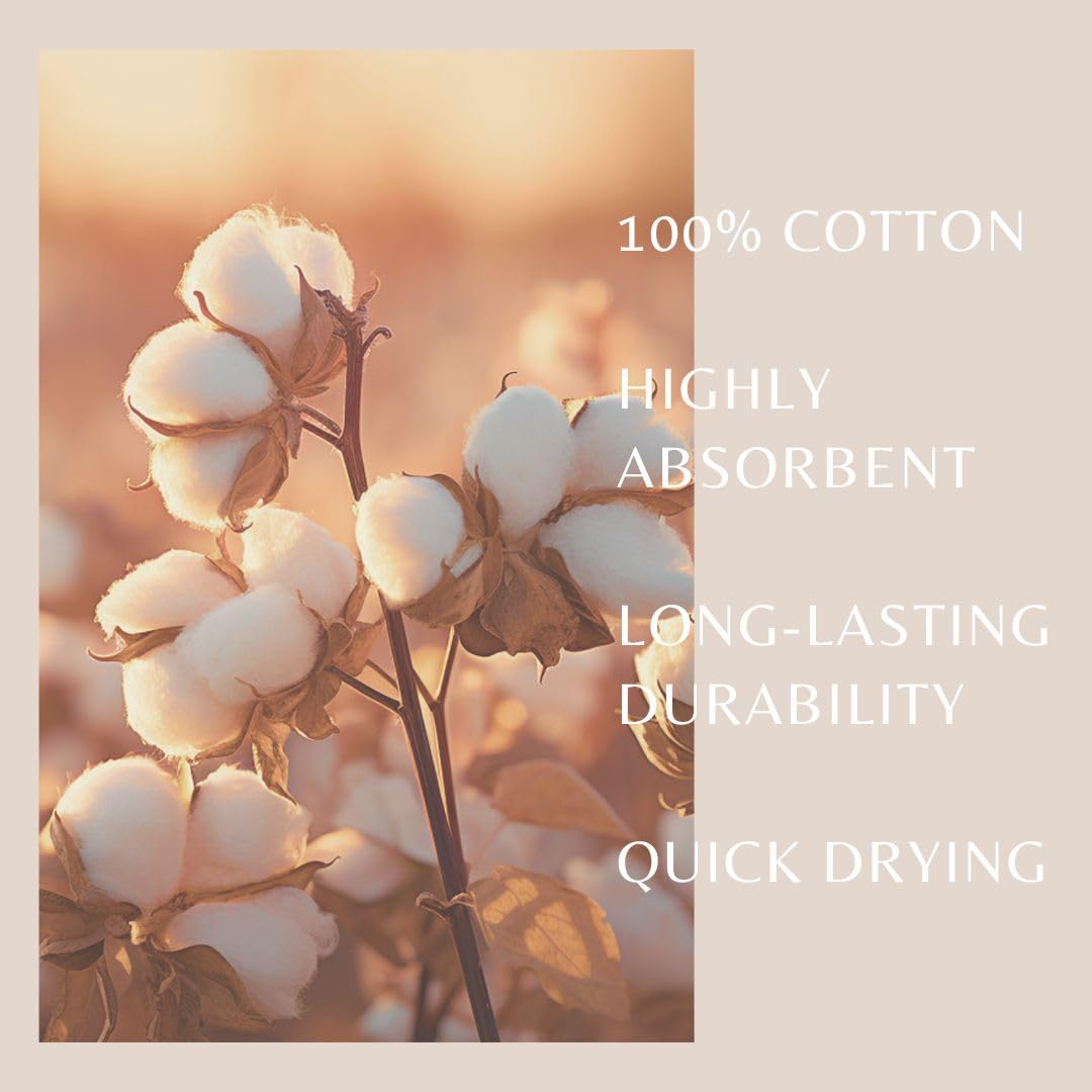 Dark Grey Bath Towels - 100% Cotton 4 Pack 54X27 Bath Towel Set - Absorbent, Durable, Quick-Dry Towels For Bathroom - Low-Twist,